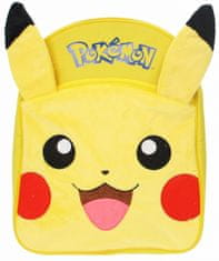 TWM batoh Pikachu junior 24 x 31 cm plyš / polyester žlutý