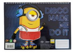 TWM skicák Minions junior 33 x 22 cm 40 stran