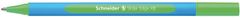 TWM propiska Slider Edge XB 1,4 mm zelená / modrá