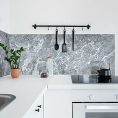 TWM Samolepka na zeď Backsplash Marble 45 x 180 cm Šedé PVC