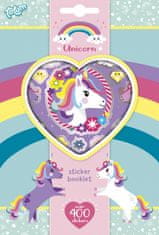 TWM Sada samolepek Unicorn Booklet 14 x 21 cm 4 listy