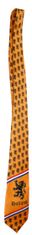 TWM Nizozemská polyesterová oranžová kravata jedné velikosti