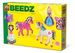 TWM mix zažehlovacích korálků Beedz Unicorn a Princess 2100 kusů