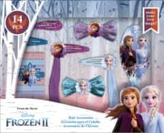 TWM vlasové doplňky Frozen II girls fialová 14dílná