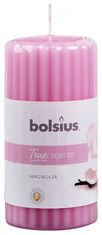 TWM Vonná svíčka True Scents Magnolia 12 cm, růžový vosk