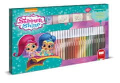 TWM barevná sada Shimmer & Shine 41dílná