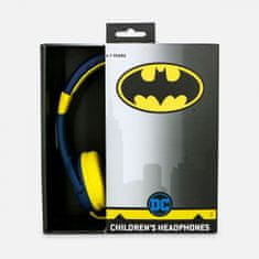 TWM Batman 85dB sluchátka chlapecká 15,5 cm 20W modrá / žlutá