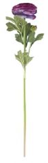 TWM Umělá rostlina Ranunculo 59 cm fialová