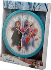 TWM nástěnné hodiny Nástěnné hodiny Frozen II holčičí 23 cm modré