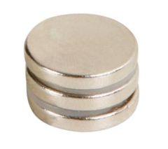 TWM Stříbrný neodymový magnet 18 x 18 x 3 mm 3 ks