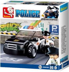 TWM Policie: Black Patrol Car (M38-B0638D)