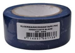 TWM páska na značení podlah 50 mm x 33 m modrá PVC