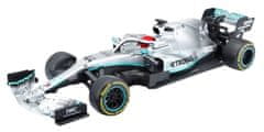 TWM RC auto Mercedes Benz AMG Petronas 1:24 stříbrná 2-díl