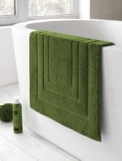 TWM koupelnová předložka Pacifique 100 x 60 bavlna tmavě zelená