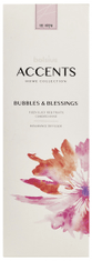 TWM Aroma difuzér Bubbles & Blessings 100 ml čiré sklo