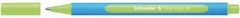 TWM propiska Slider Edge XB 1,4 mm světle zelená / modrá