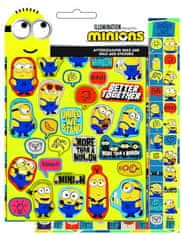 TWM samolepky Minions junior 23 cm vinyl žlutá 600 ks