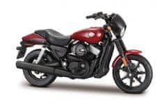 TWM Model v měřítku Harley Davidson 2015 Street 750 1:18 červená