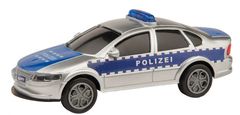 TWM Policejní auto s osvětlením a zvukem 13 cm modré