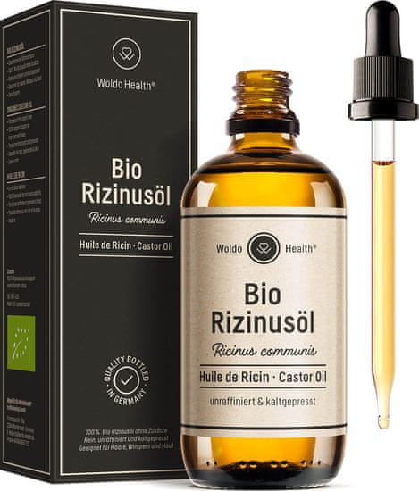 WoldoHealth® BIO Ricinový olej 100ml