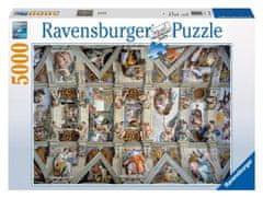 Ravensburger Puzzle Sixtinská kaple 5000 dílků