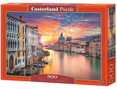 Castorland Puzzle Západ slunce v Benátkách 500 dílků