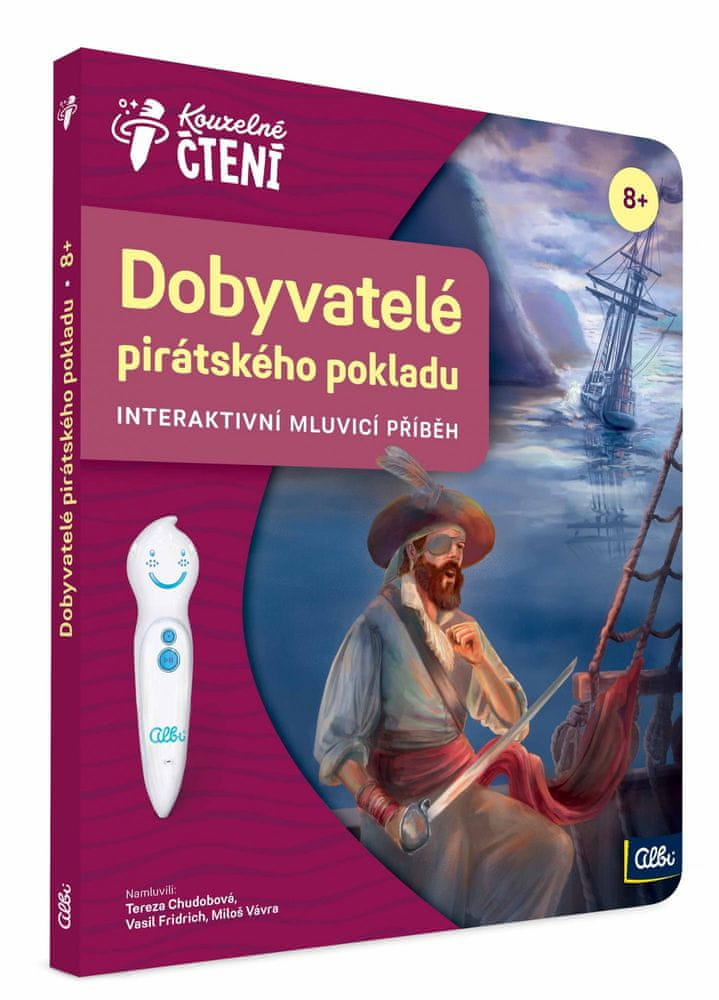 Albi KOUZELNÉ ČTENÍ Kniha Dobyvatelé pirátského pokladu