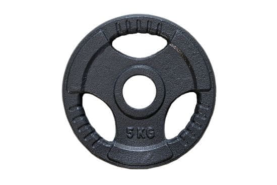 FitnessLine Kotouč olympijský litinový 50 mm - 5 kg