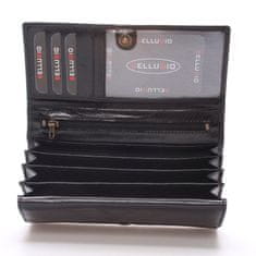 Bellugio Dámská kožená peněženka černá Bellugio Italy