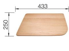 Blanco krájecí deska dřevěná pro dřezy DELTA příslušenství dřevo bukové dřevo 513 484 - Blanco