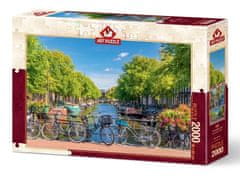 Art puzzle Puzzle Amsterdamský kanál 2000 dílků