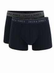 Jack&Jones Sada dvou tmavě modrých pánských boxerek Jack & Jones Vincent S