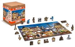 Wooden city Dřevěné puzzle Snídaně v Paříži 2v1, 150 dílků EKO