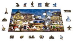 Wooden city Dřevěné puzzle Snídaně v Paříži 2v1, 150 dílků EKO