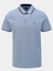 Jack&Jones Světle modré polo tričko Jack & Jones Paulos S