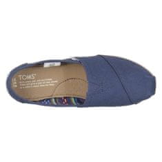 Toms Espadrilky modré 37 EU Alpargata Heritage Canvas