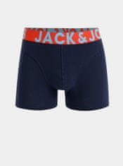 Jack&Jones Sada tří boxerek v černé, modré a šedé barvě Jack & Jones S