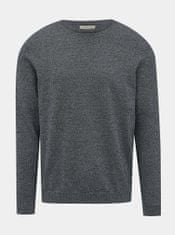 Jack&Jones Tmavě modrý žíhaný basic svetr Jack & Jones Basic XXL