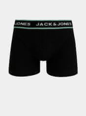 Jack&Jones Sada tří boxerek v modré a černé barvě Jack & Jones Flower XL