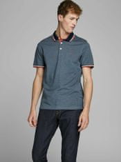 Jack&Jones Modré polo tričko Jack & Jones Paulos XL