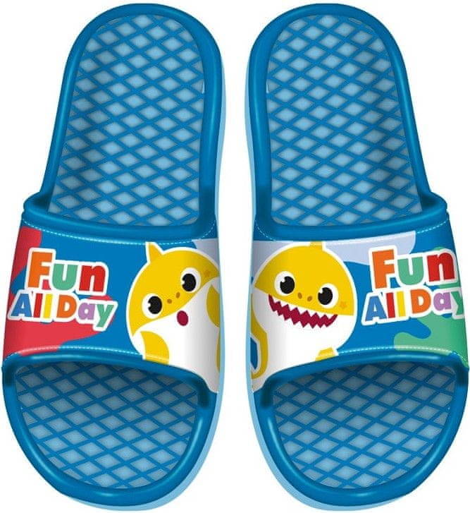 Disney dětské pantofle Baby Shark SK14386_1 modrá 30