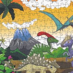 Rappa Puzzle dinosauři 208 ks 90x64 cm