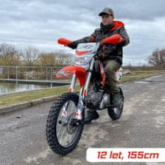 Leramotors Pitbike by APOLLO JAGUAR 125ccm 14“/12“ E-START - zelená NOVÝ FACELIFT