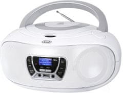 Trevi CMP 583 DAB, přenosný, CD/MP3, bílá