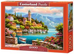 Castorland Puzzle Přístav s hodinovou věží 2000 dílků