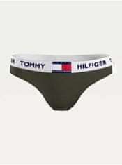 Tommy Hilfiger Khaki dámská tanga Tommy Hilfiger Underwear L