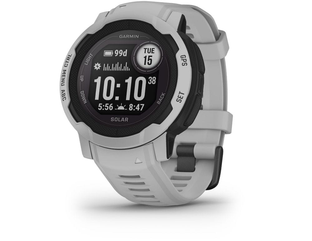 Garmin Instinct 2 Solar, Mist Gray - rozbaleno