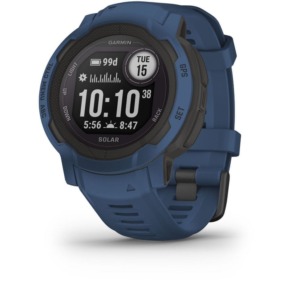 Garmin Instinct 2 Solar, Tidal Blue