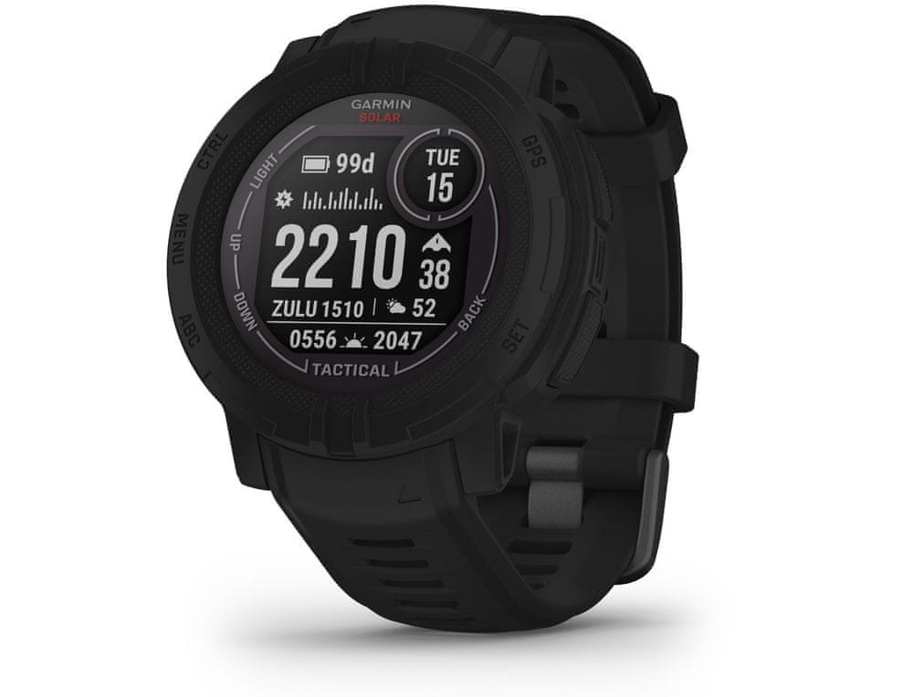 Garmin Instinct 2 Solar Tactical Edition, Black