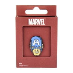 Grooters Kovový odznak Avengers - Captain America